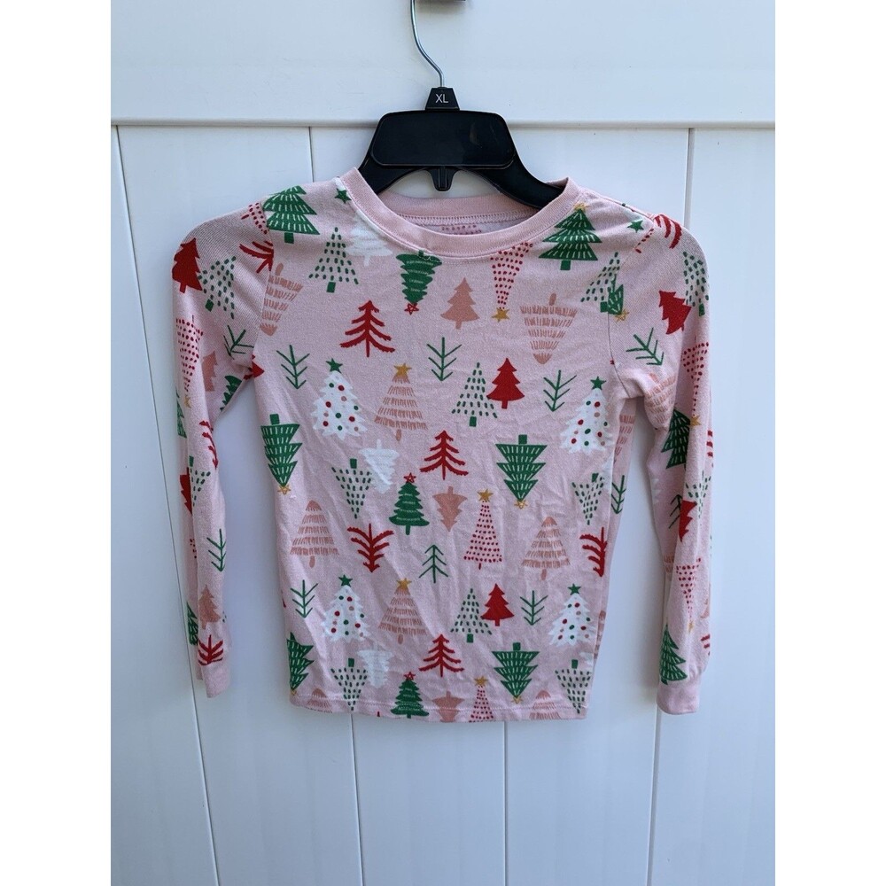 HOLIDAY TIME Long Sleeve Christmas Top Girls Size 10